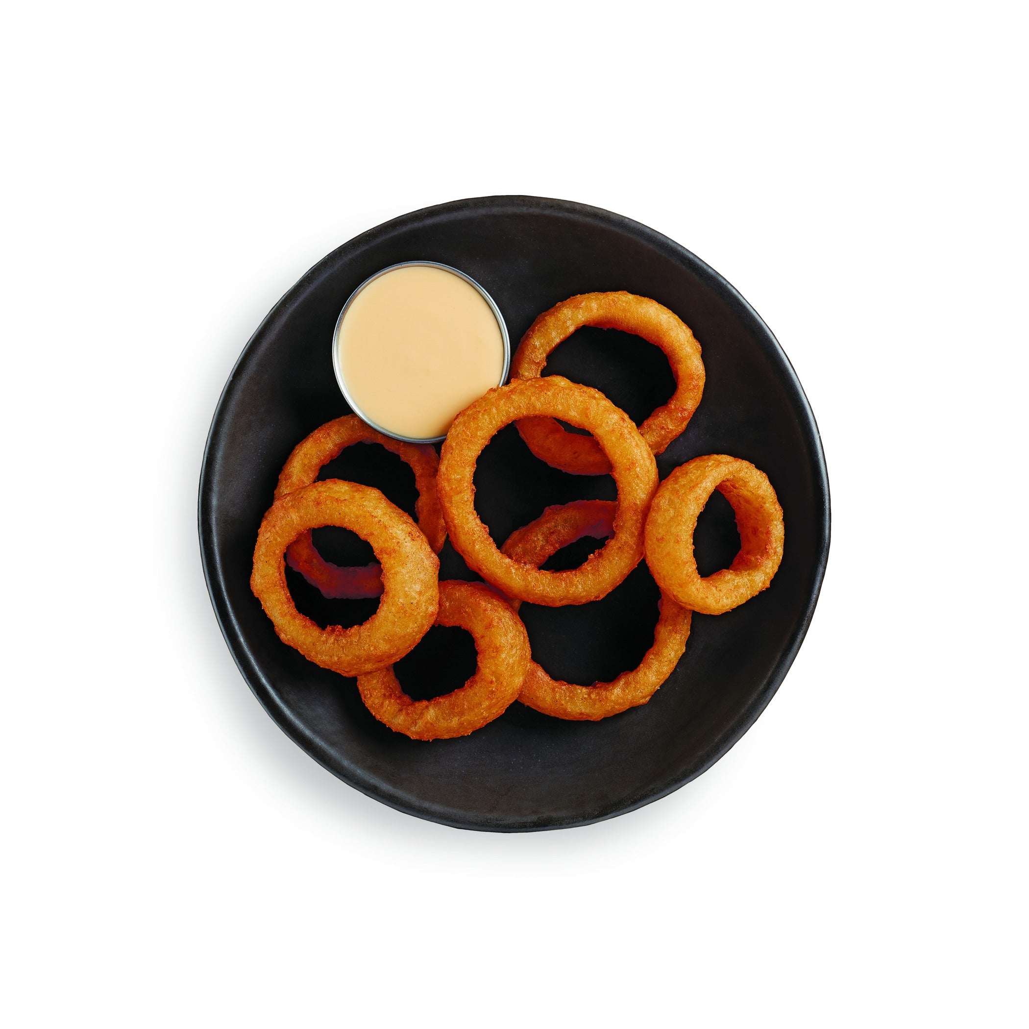 Beer Battered Thick Cut Onion Rings 2.5 Pound Each - 6 Per Case.