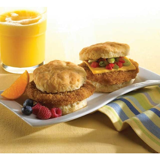 Perdue Ready To Cook Southern Style Breaded 4 Ounce Chicken Breast Fritter, 5 Pounds, 2 per case