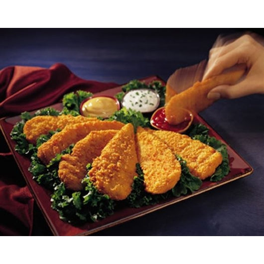 Perdue Ready To Cook Breaded Chicken Brest Tenderloin, 5 Pounds, 2 per case