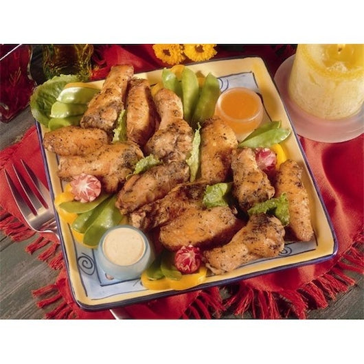 Shenandoah Fully Cooked Hot N' Spicy Fryable Chicken Wing, 5 Pounds, 2 per case