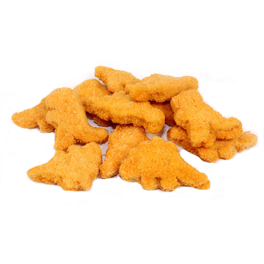 Perdue Fully Cooked Breaded Dinosaurs Shaped Chicken Nuggets, 5 Pounds, 2 per case