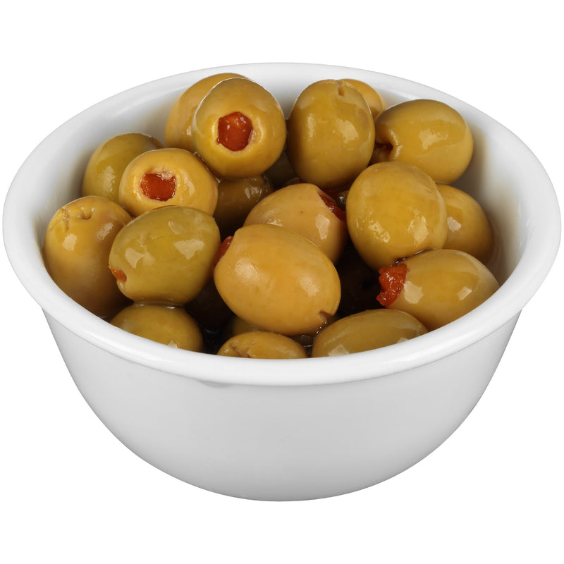 Olives Stuffed Manzanilla 5.75 Ounce Size - 12 Per Case.