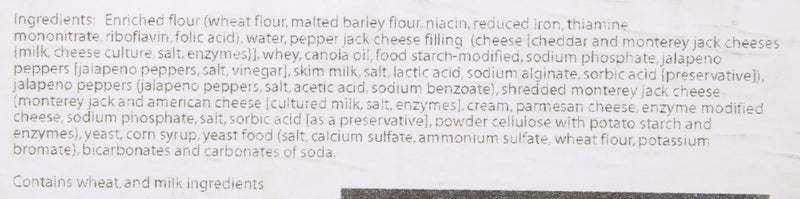 Superpretzel Jalapeno Cheese Filled Soft Pretzel Poppers 14.55 Grams Each - 240 Per Case.