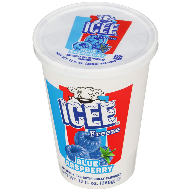 Icee Freeze Blue Raspberry 12 Fluid Ounce - 12 Per Case.
