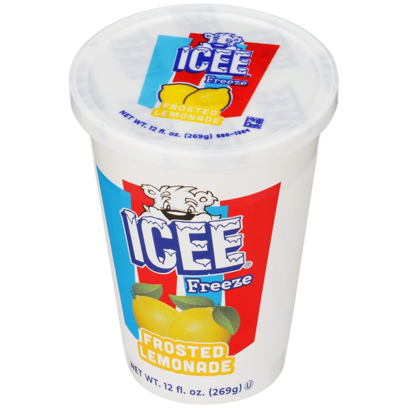 Icee Freeze Frosted Lemonade 12 Fluid Ounce - 12 Per Case.