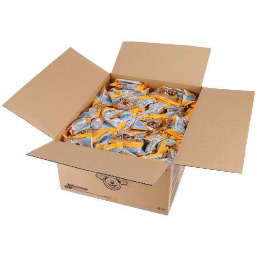 Readi-Bake 51% Whole Grain Honey Belly Bears 1 Ounce Size - 200 Per Case.