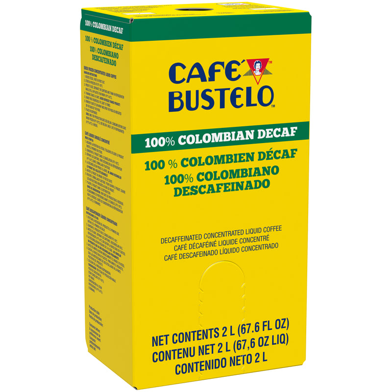 Bustelo Colombian Decaffeinated 2 Liter - 2 Per Case.