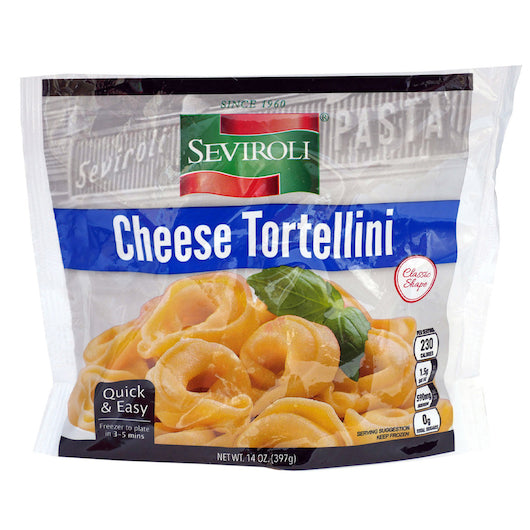 Seviroli Foods Pasta Cheese Tortellini 12 Each - 12 Per Case.