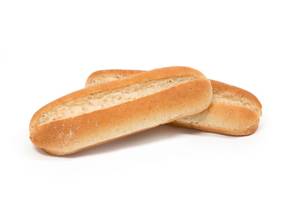 Bread Hoagie Sliced Wheat 8" 6 Count Packs - 6 Per Case.