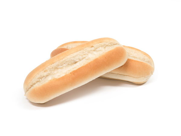 Bread Hoagie Split Top 9" 6 Count Packs - 6 Per Case.
