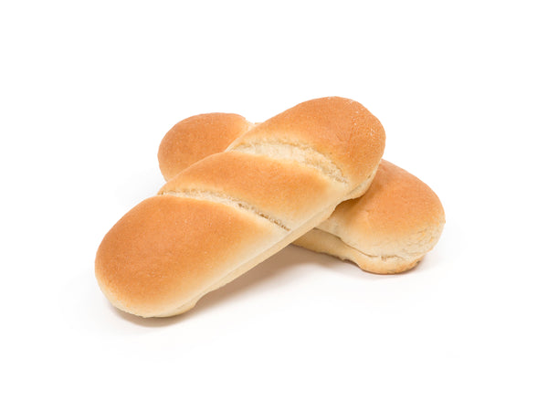 Bread Hoagie Sour Solid 6" 6 Count Packs - 6 Per Case.