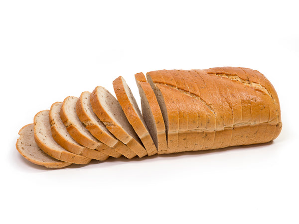 Bread Oval Rye Sliced 8" 1 Count Packs - 6 Per Case.