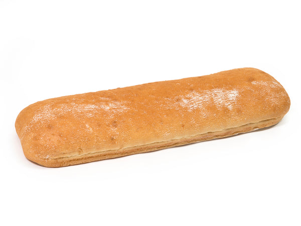 Bread White Ciabatta Loaf 1 Count Packs - 10 Per Case.