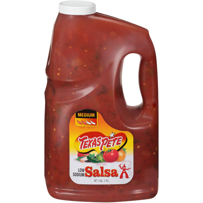 Texas Pete® Medium Salsa Is Made With Highquality Ingredients With A Unique Combination 1 Gallon - 4 Per Case.