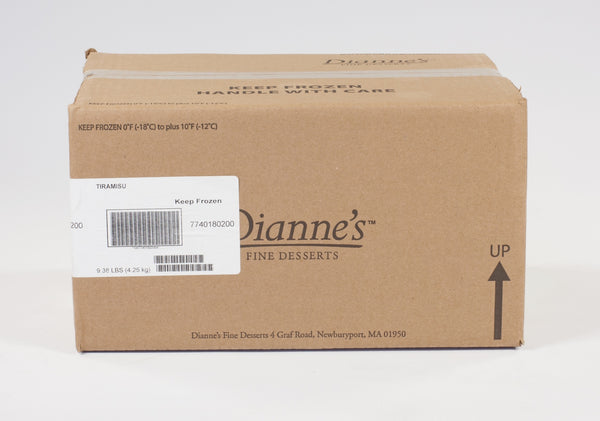 Dianne's Cake Tiramisu 75 Ounce Size - 2 Per Case.