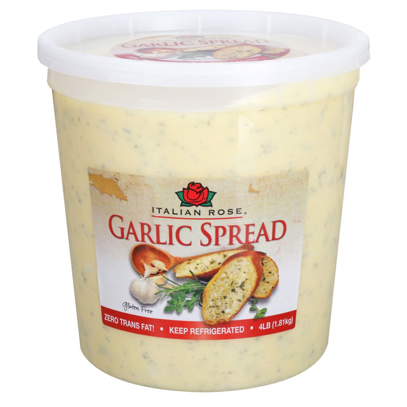 Italian Rose Garlic Spread 4 Pound Each 6 Per Case.