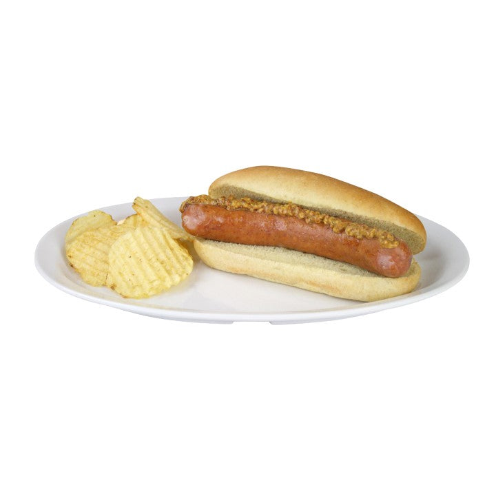 Fully Cooked Skinless Polish Sausage Links Packages 4 Ounce Size - 40 Per Case.
