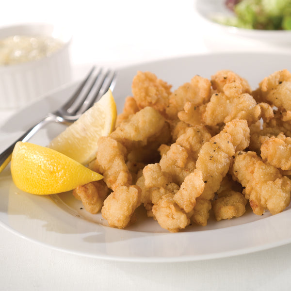 Clam Strips Frozen Super Strips 5 Pound Each - 2 Per Case.