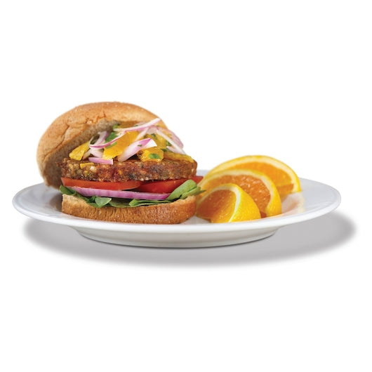 Gardenburger Veggie Burgers Malibu 3.2 Ounce Size - 48 Per Case.
