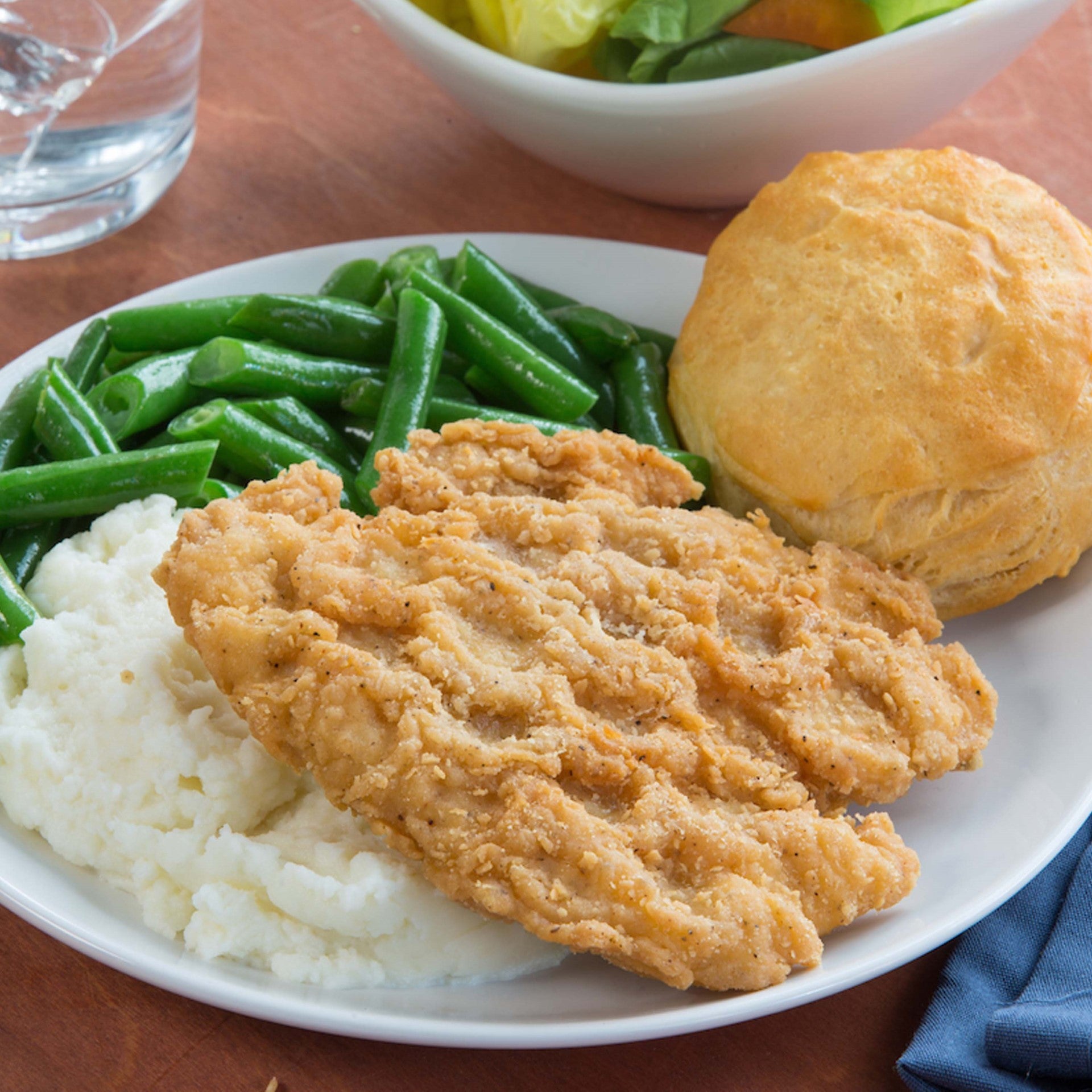 Par Fried Chicken Breast Fritter Bulk 6 Ounce Size - 24 Per Case.