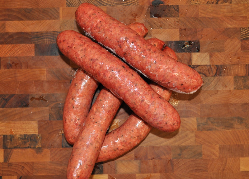Hickory Smoked Sausage Fully Cooked Link 10 Pound Each - 1 Per Case.