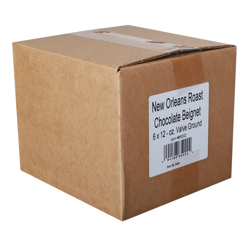 New Orleans Roast Chocolate Coffee 12 Ounce Size - 6 Per Case.
