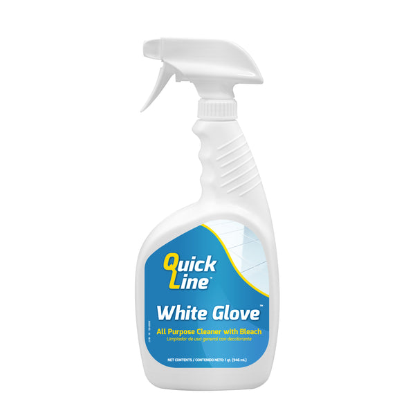 Quickline Quick Line Cleaner White Glove 32 Fluid Ounce - 6 Per Case.