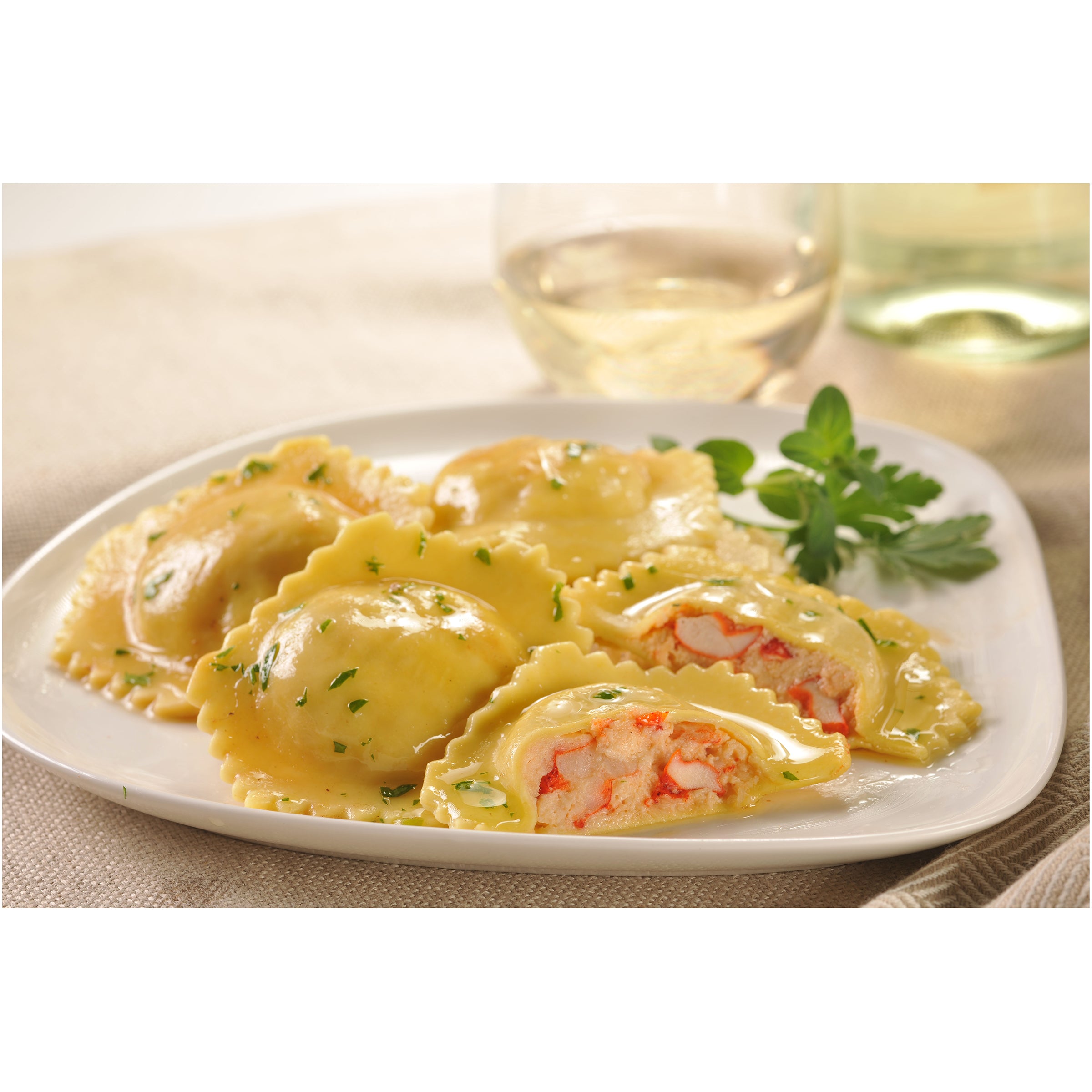Joseph's Gourmet Pasta Maine Lobster Ravioli 3 Pound Each - 2 Per Case.