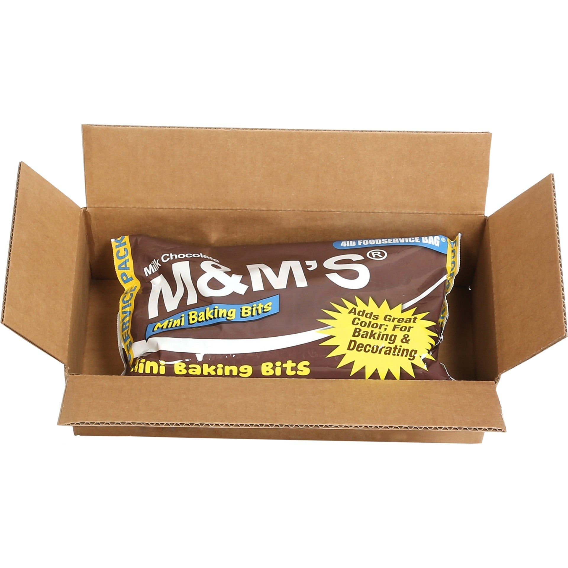 M&m's M&m Baking Bits Mini 4 Pound Each - 2 Per Case.