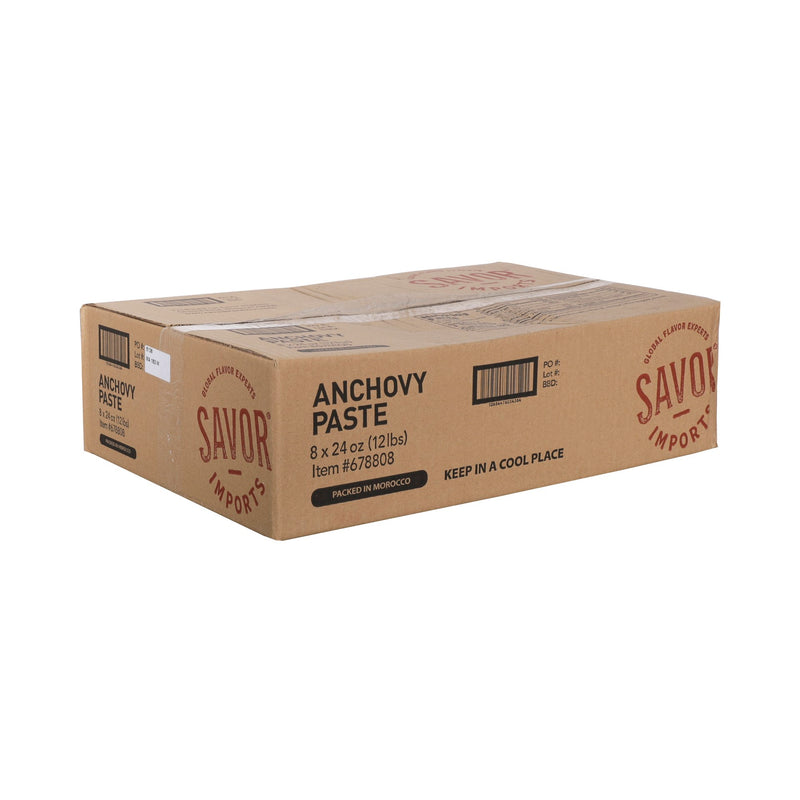 Savor Imports Anchovy Paste 2 Ounce Size - 96 Per Case.