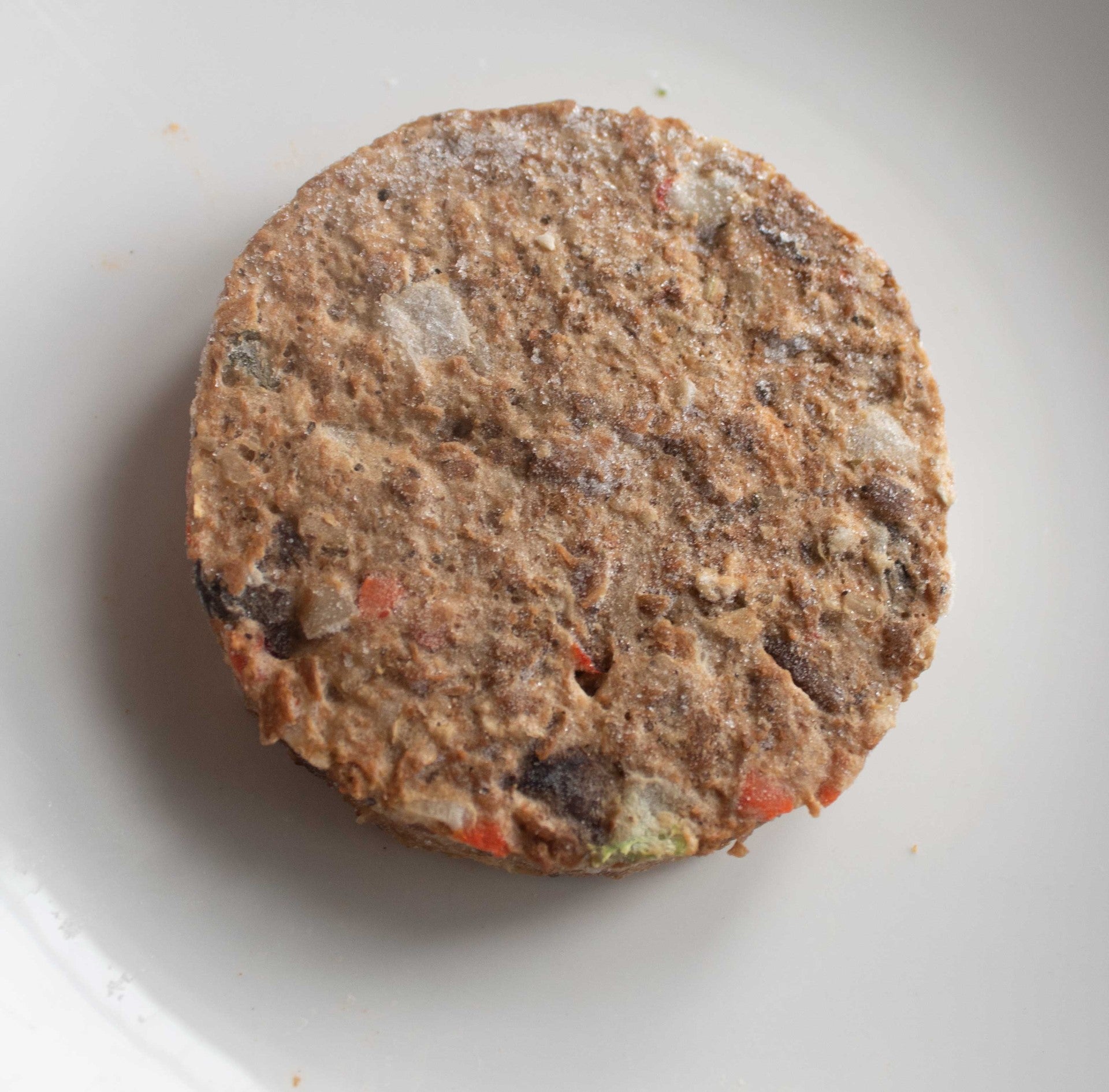 Franklin Farms Garden Broiler Veggie Burger 36 Count Packs - 1 Per Case.