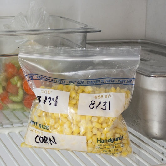 Zipgard Freezer Bag ZG-6 Pint Size 500 Each - 1 Per Case.