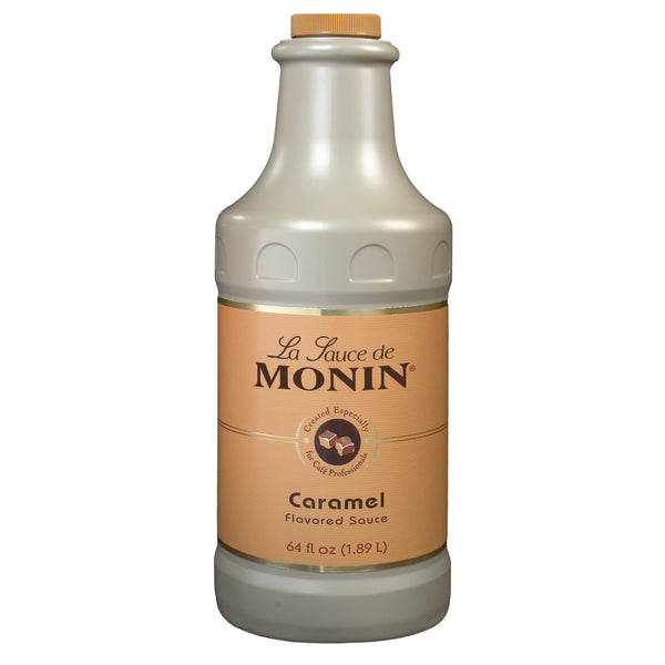 Monin Caramel Sauce 64 Ounce Size - 4 Per Case.