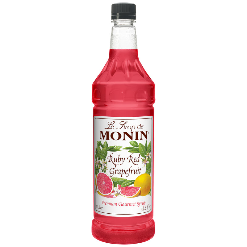 Monin Ruby Red Grapefruit 1 Liter - 4 Per Case.