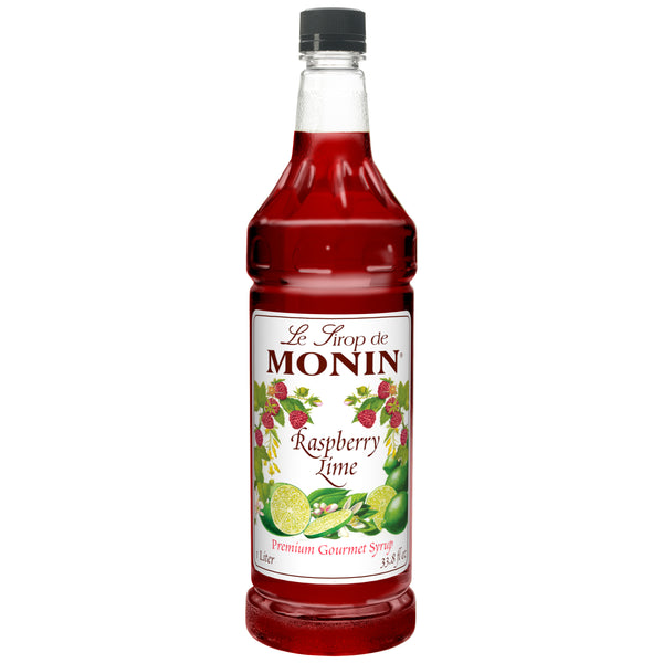 Monin Raspberry Lime 1 Liter - 4 Per Case.