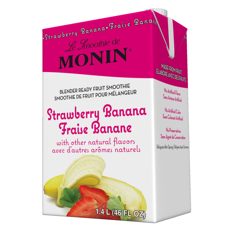 Straw Banana Smoothie 46 Fluid Ounce - 6 Per Case.