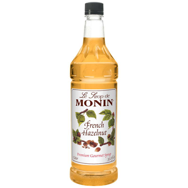 Monin French Hazelnut 1 Liter - 4 Per Case.
