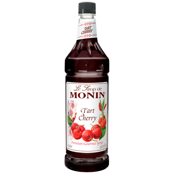 Monin Tart Cherry 1 Liter - 4 Per Case.