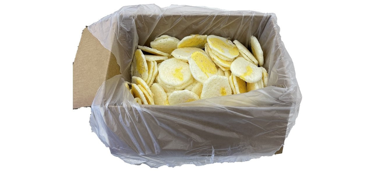 Papetti's® Home Style Fried Egg With Cracked Black Pepper 1.5 Ounce Size - 168 Per Case.