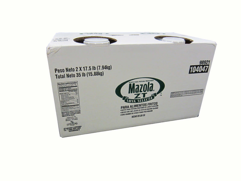 Mazola ZT Oil Soy Zero Trans Fat Select Clear, 17.5 Pounds - 2 Per Case.