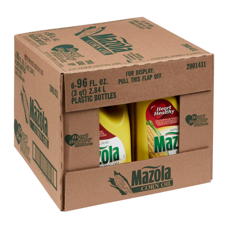 Mazola Corn Oil 96 Fluid Ounce - 6 Per Case.