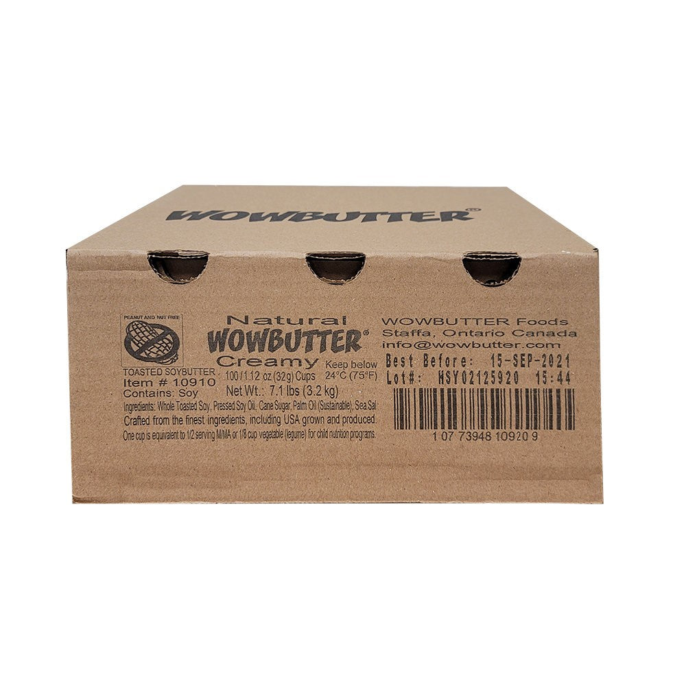 Peanut Free Spread Portion Cup 1.12 Ounce Size - 100 Per Case.