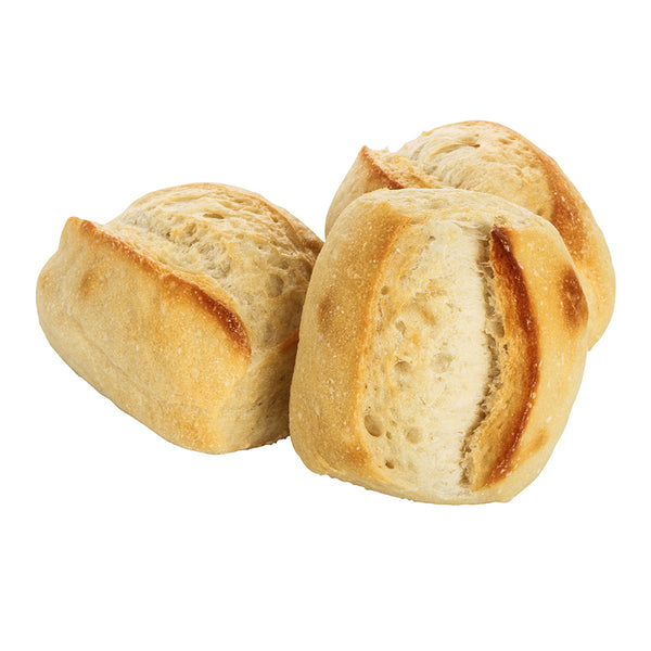 Bread French Dinner Roll Parbaked Frozen Bulkbag 1.5 Ounce Size - 96 Per Case.
