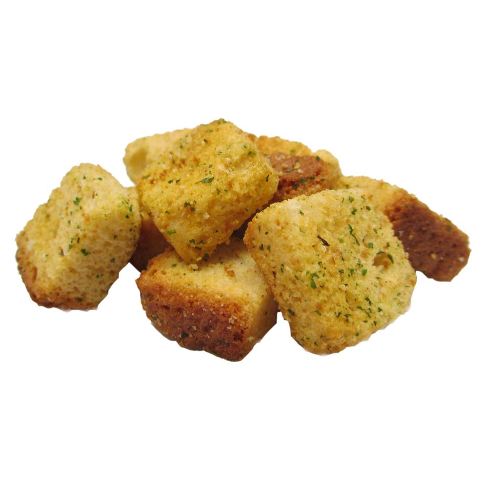 Crouton Seasoned Homestyle Large Cut (6"x1"x1") 36 Ounce Size - 4 Per Case.