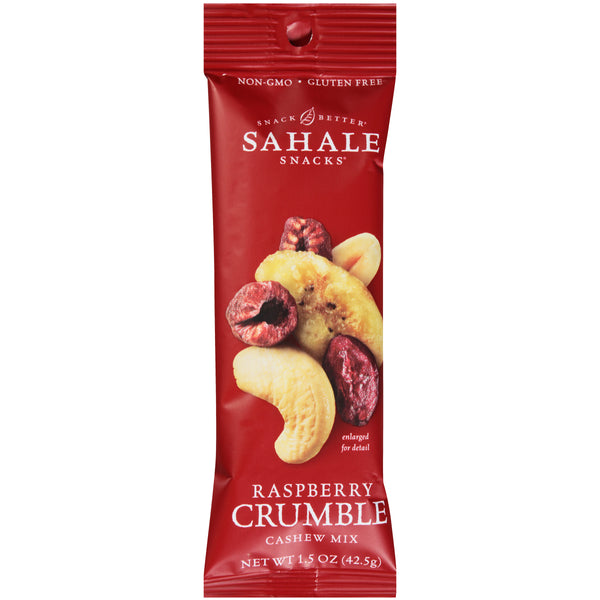 Sahale Raspberry Crumble Cashew Caddy Pack 1.5 Ounce Size - 108 Per Case.
