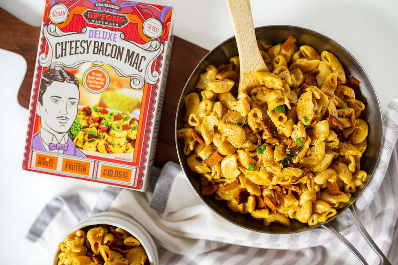 Upton's Naturals Ch'eesy Bacon Macaroni 10.05 Ounce Size - 6 Per Case.