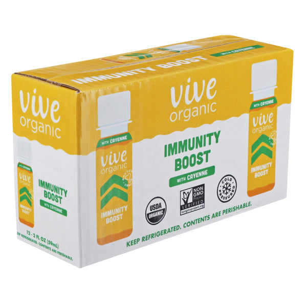 Vive Organic Cayenne Immunity Boost 2 Fluid Ounce - 12 Per Case.