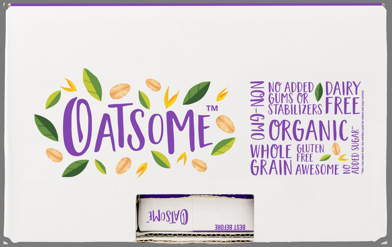 Oatsome Oatsome Organic Oat Milk 1 Liter - 6 Per Case.
