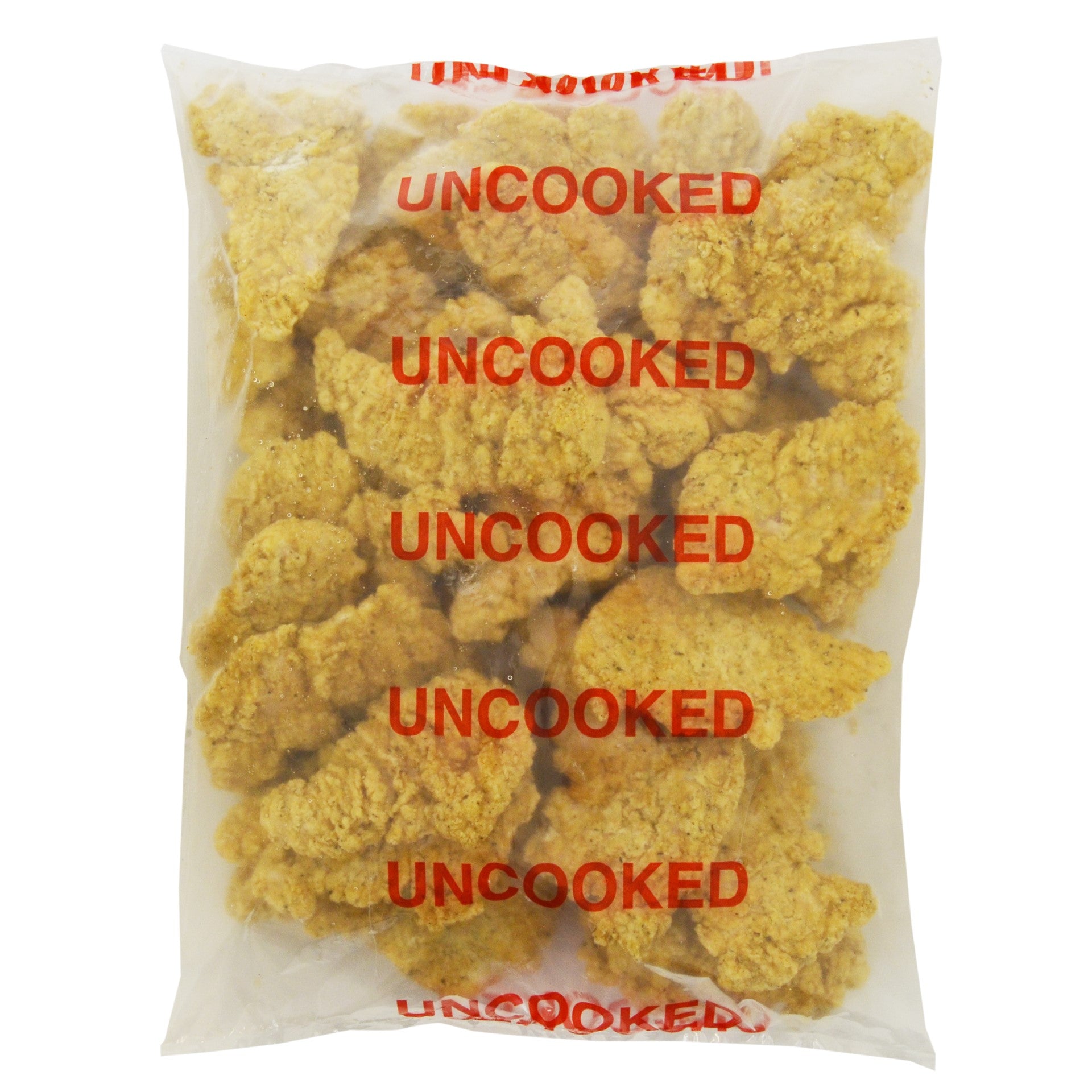 Chicken Southern Style Tender Fritters Small Uncooked 5 Pound Each - 2 Per Case.