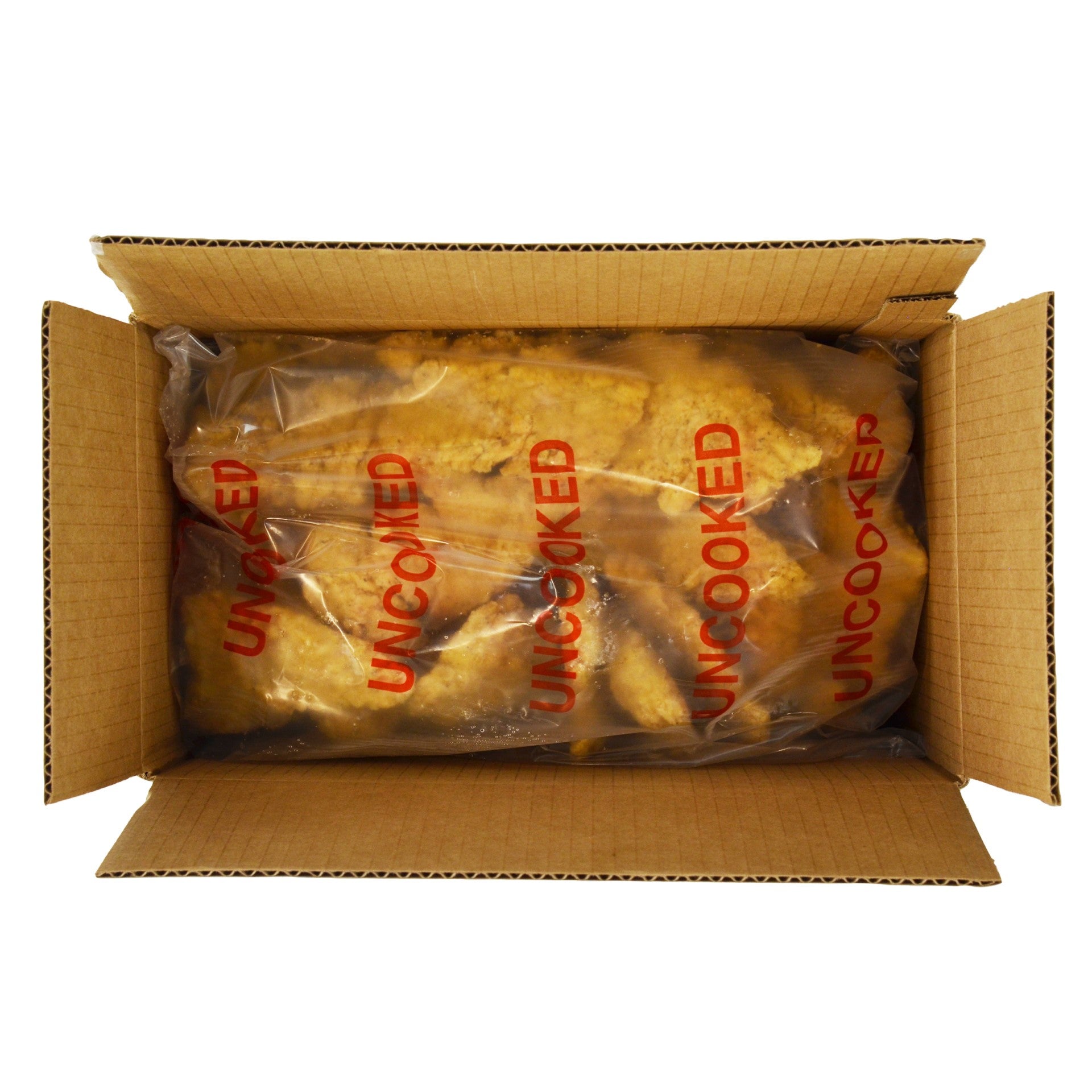 Chicken Southern Style Tender Fritters Small Uncooked 5 Pound Each - 2 Per Case.